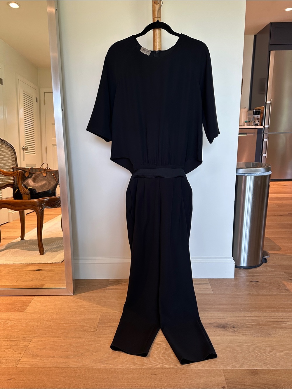 Authentic Armani Collezioni Black Jumpsuit size 6